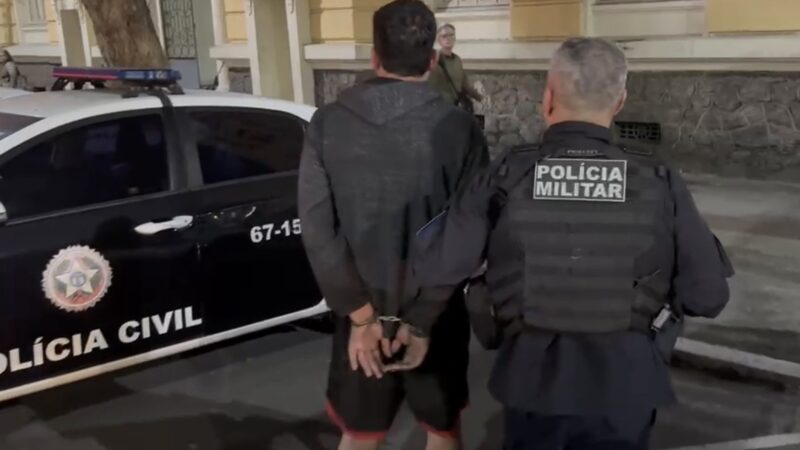 Foragido da justiça e preso em ação do 12º BPM EM Niterói