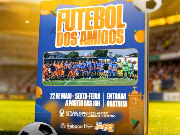 Itaboraí 193 anos: Futebol dos Amigos reúne estrelas do futebol nacional no Alzirão