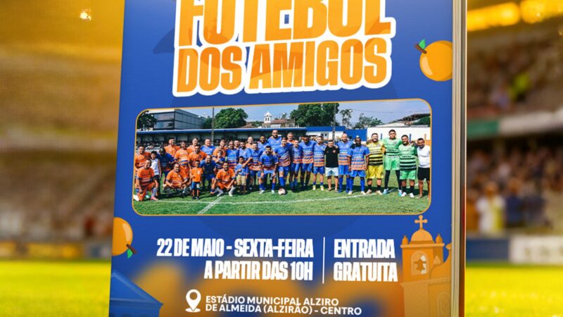 Itaboraí 193 anos: Futebol dos Amigos reúne estrelas do futebol nacional no Alzirão