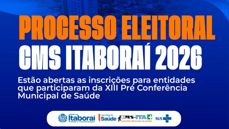 Itaboraí promove processo eleitoral para o Conselho Municipal de Saúde