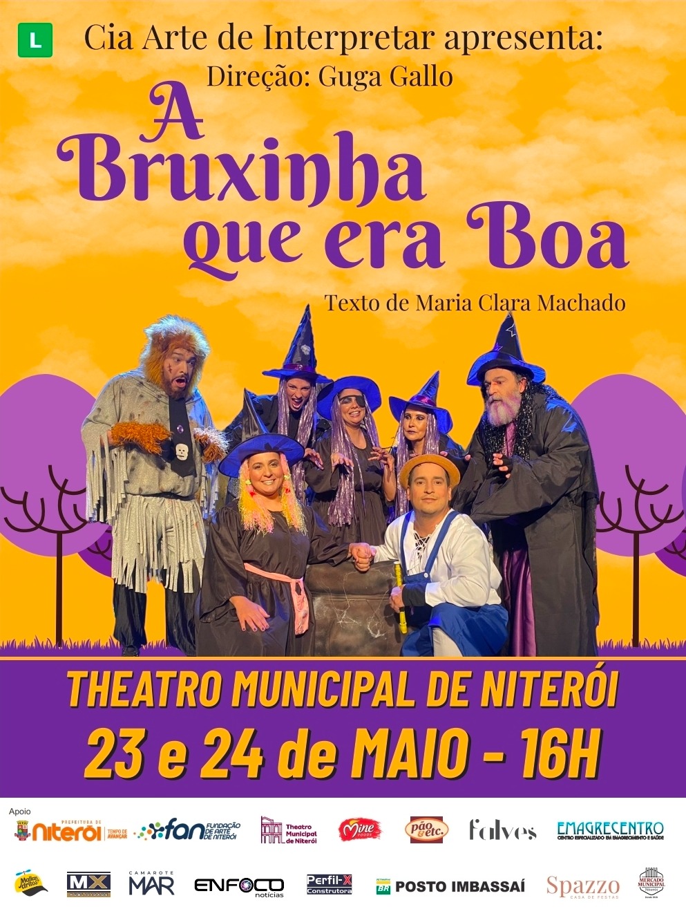 A Bruxinha Que Era Boa – Cia Arte de Interpretar