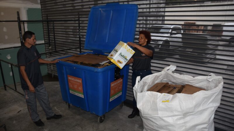 Clin amplia projeto de coleta seletiva em Niterói