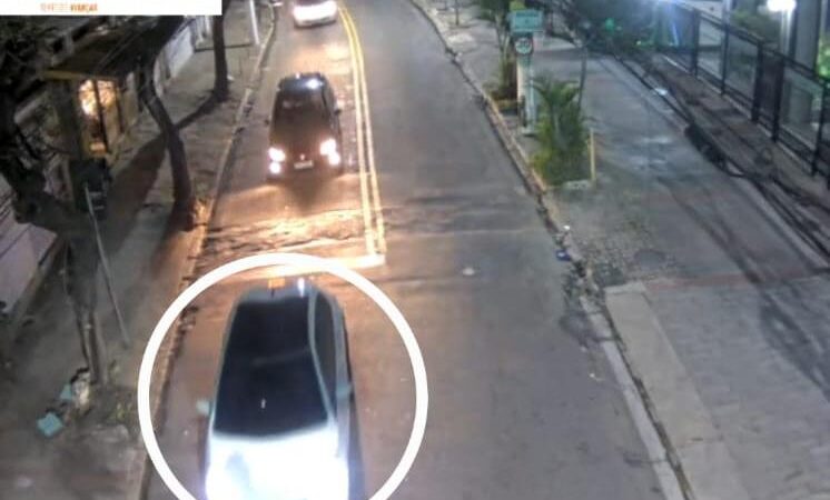 Câmeras da Prefeitura de Niterói identificam carro furtado e auxiliam as forças de segurança a recuperarem o veículo no Gragoatá