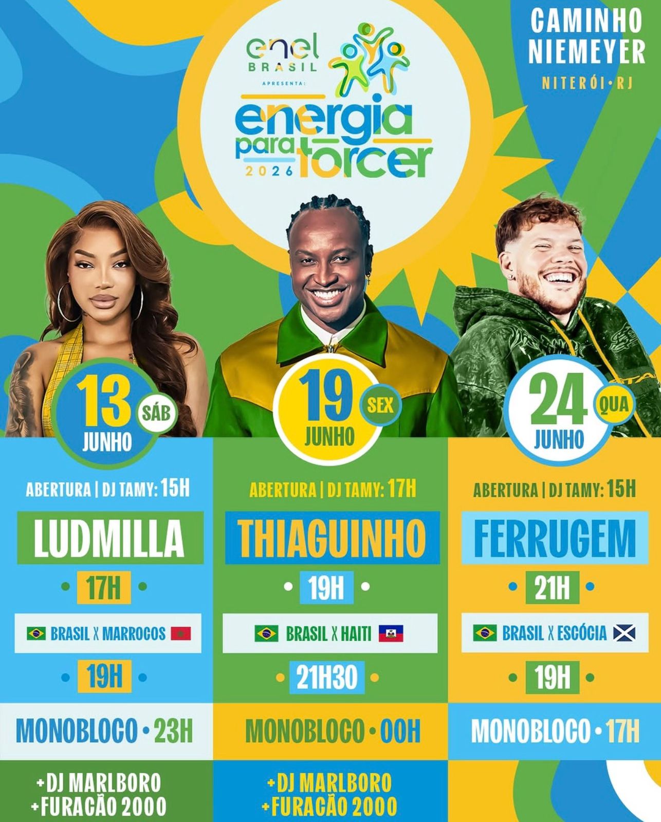 Niteroi vai tremer! A melhor Fan Fest da copa do mundo vai ser aqui!
