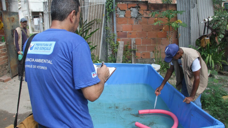 São Gonçalo mantém ações contra proliferação do Aedes aegypti