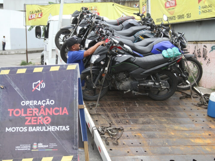 Tolerância Zero aborda cerca de 600 motocicletas nesta semana em São Gonçalo