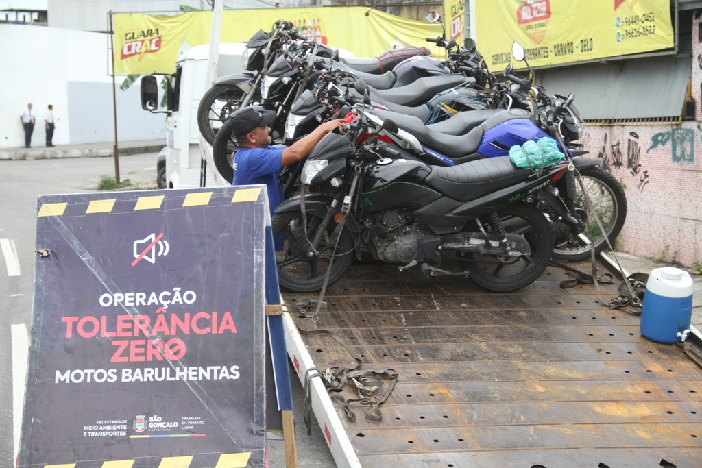 Tolerância Zero aborda cerca de 600 motocicletas nesta semana em São Gonçalo