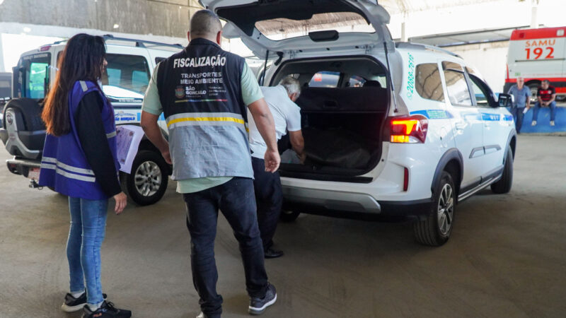 São Gonçalo inicia vistoria de táxis na cidade 