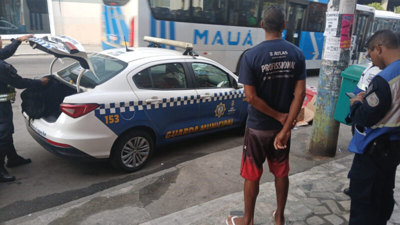 Guarda Municipal efetua prisão com auxílio das câmeras de monitoramento com reconhecimento facial
