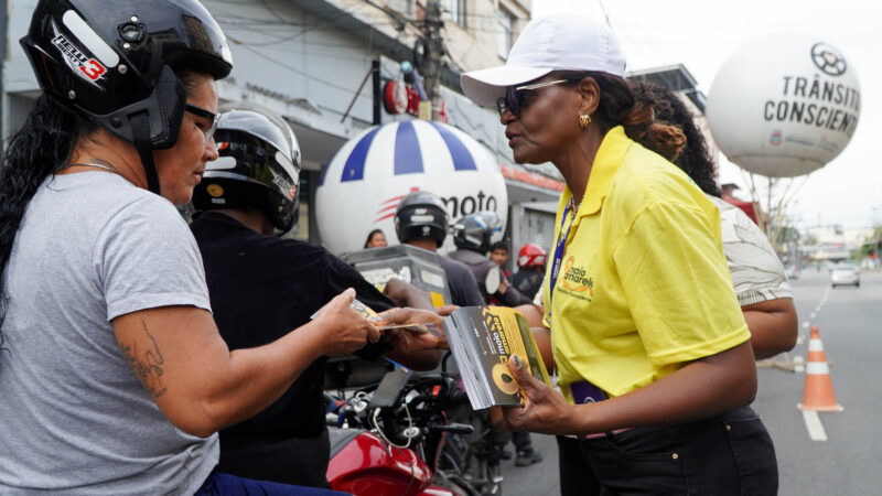 São Gonçalo realiza blitz educativa com motociclistas na Parada 40