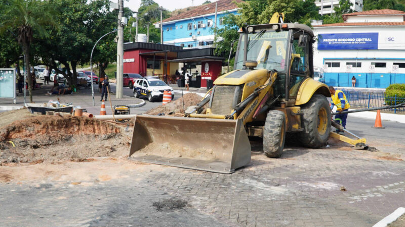 Prefeitura de São Gonçalo realiza nova obra para melhorar o tráfego no Centro