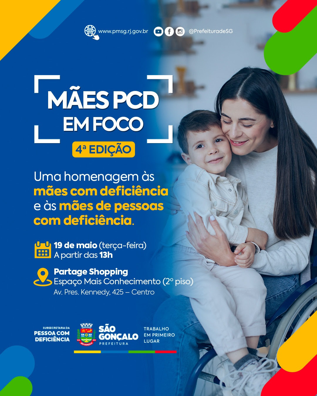 São Gonçalo vai realizar evento para mães atípicas e com deficiência