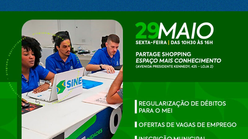 São Gonçalo promove nova edição do Programa Oportunidades nesta sexta-feira