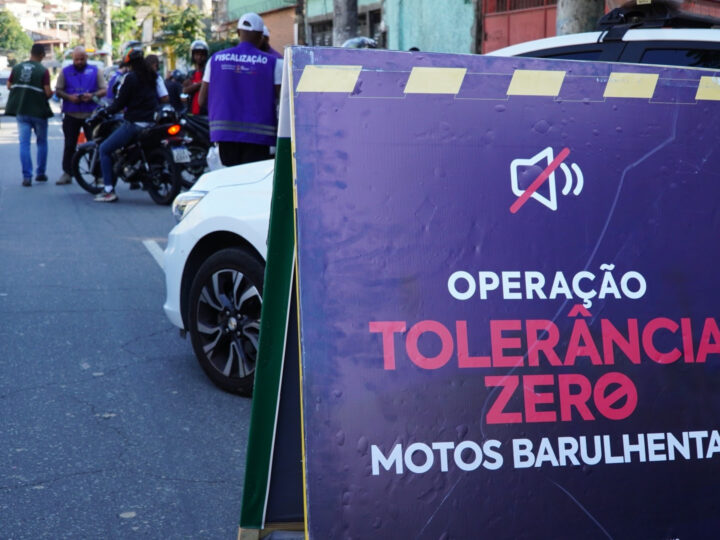 Tolerância Zero realiza 585 abordagens a motos barulhentas nesta semana em São Gonçalo