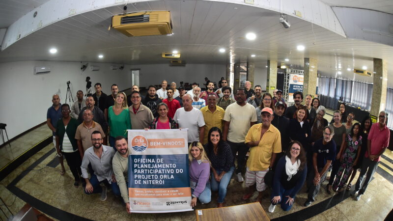 Após ouvir mais de 2 mil participantes, Niterói avança para próxima etapa do Projeto Orla