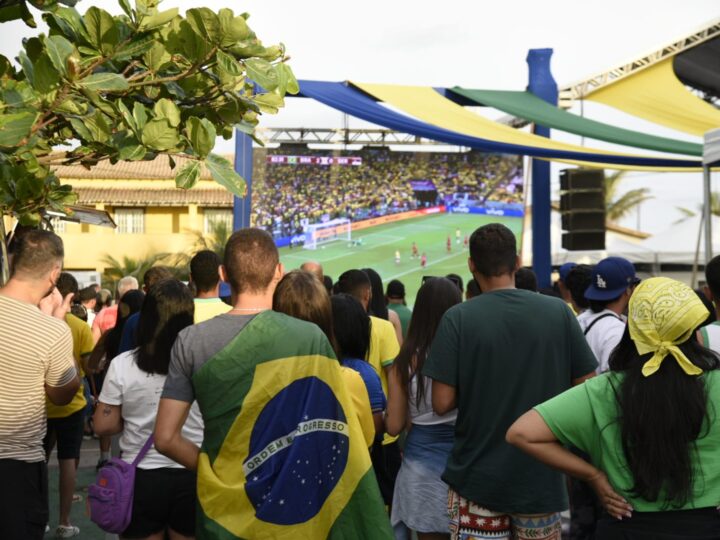 Maricá terá telão e shows gratuitos para os torcedores nos jogos do Brasil