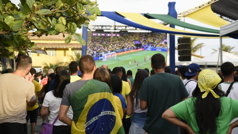 Maricá terá telão e shows gratuitos para os torcedores nos jogos do Brasil