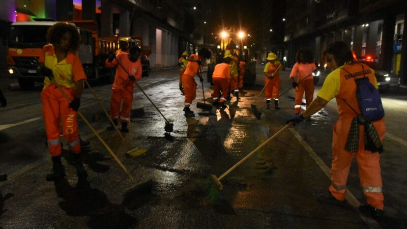 Companhia de Limpeza de Niterói realiza operação especial no feriado de Corpus Christi