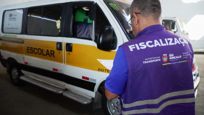 São Gonçalo prorroga prazo de agendamento para vistoria de veículos de transporte escolar