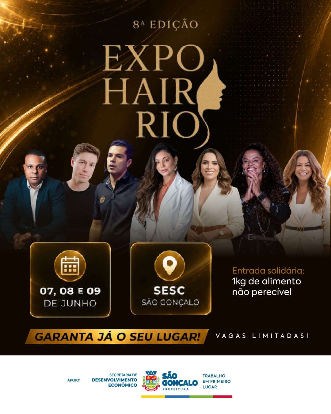 São Gonçalo sediará evento do setor de beleza a partir do próximo domingo (7)