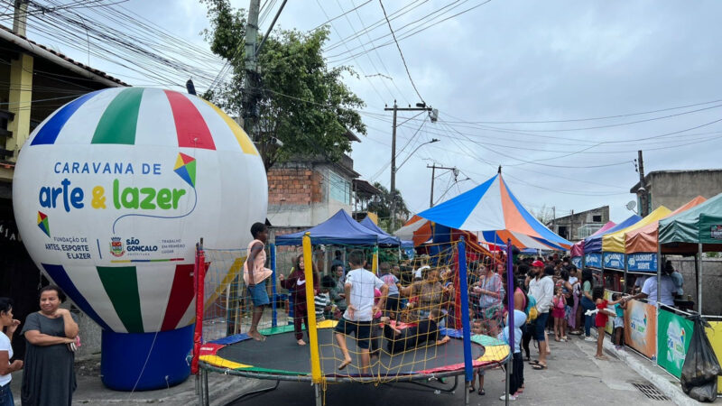 Jardim Catarina e Engenho Pequeno vão receber Caravana de Arte e Lazer