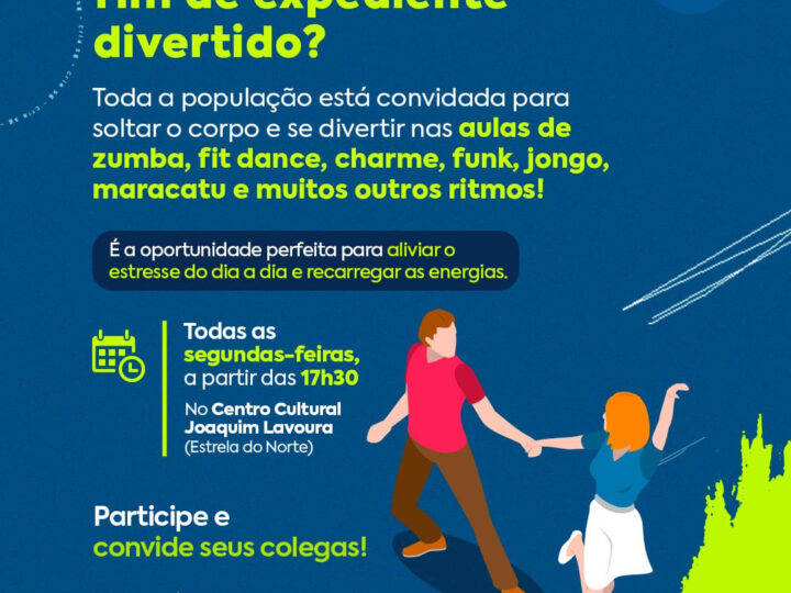 Aulas gratuitas de ritmos são abertas ao público no Lavourão