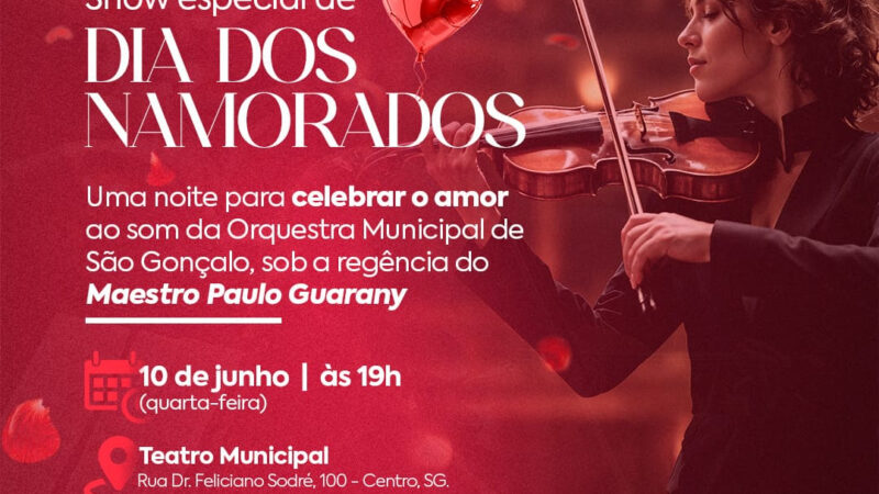 São Gonçalo recebe programação cultural diversificada com música, humor, teatro e samba nesta semana