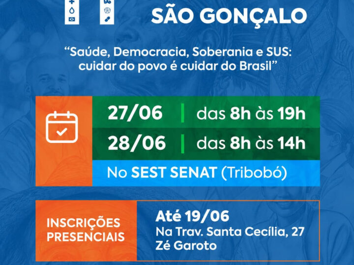 São Gonçalo abre inscrições para a XI Conferência Municipal de Saúde