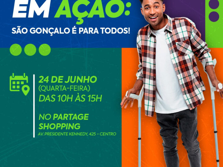 São Gonçalo prepara ação social para pessoas com deficiência