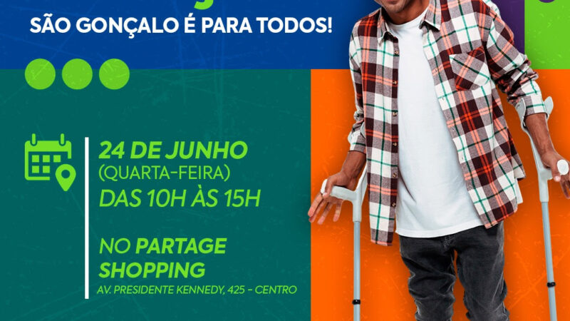 São Gonçalo prepara ação social para pessoas com deficiência