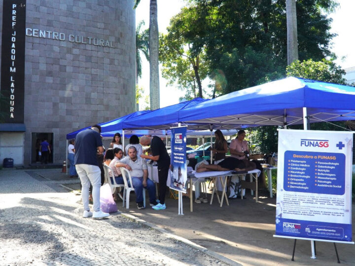 Funasg Mais leva serviços de saúde aos servidores no Centro Cultural Joaquim Lavoura