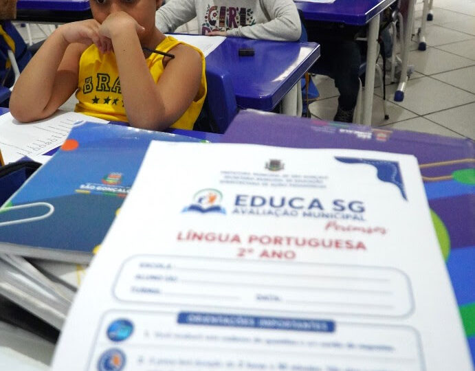 Educação de São Gonçalo reforça avaliação de ensino com alunos da rede municipal