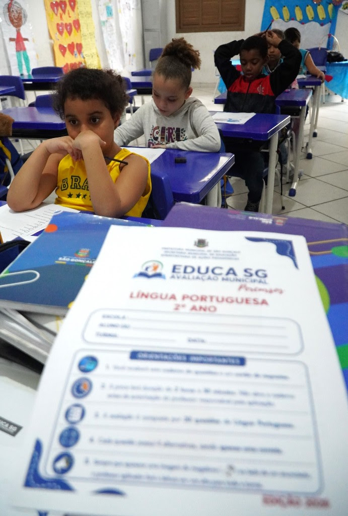 Educação de São Gonçalo reforça avaliação de ensino com alunos da rede municipal