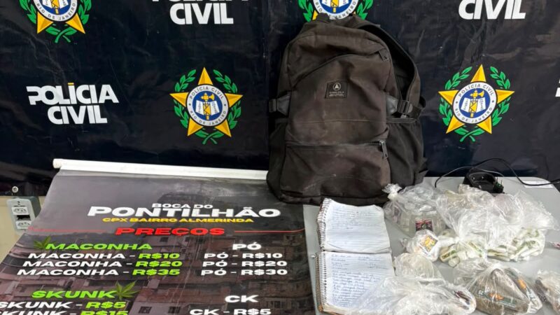 Policiais civis da 75ª DP prende suspeito após ataque a tiros contra agentes em São Gonçalo