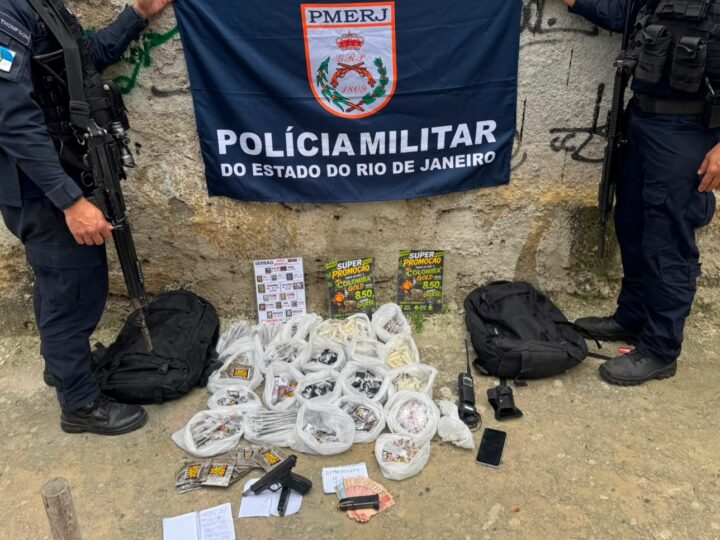 PATAMOs da 3ª, 4ª e 5ª companhias fazem apreensão de drogas em São Lourenço, no Fonseca