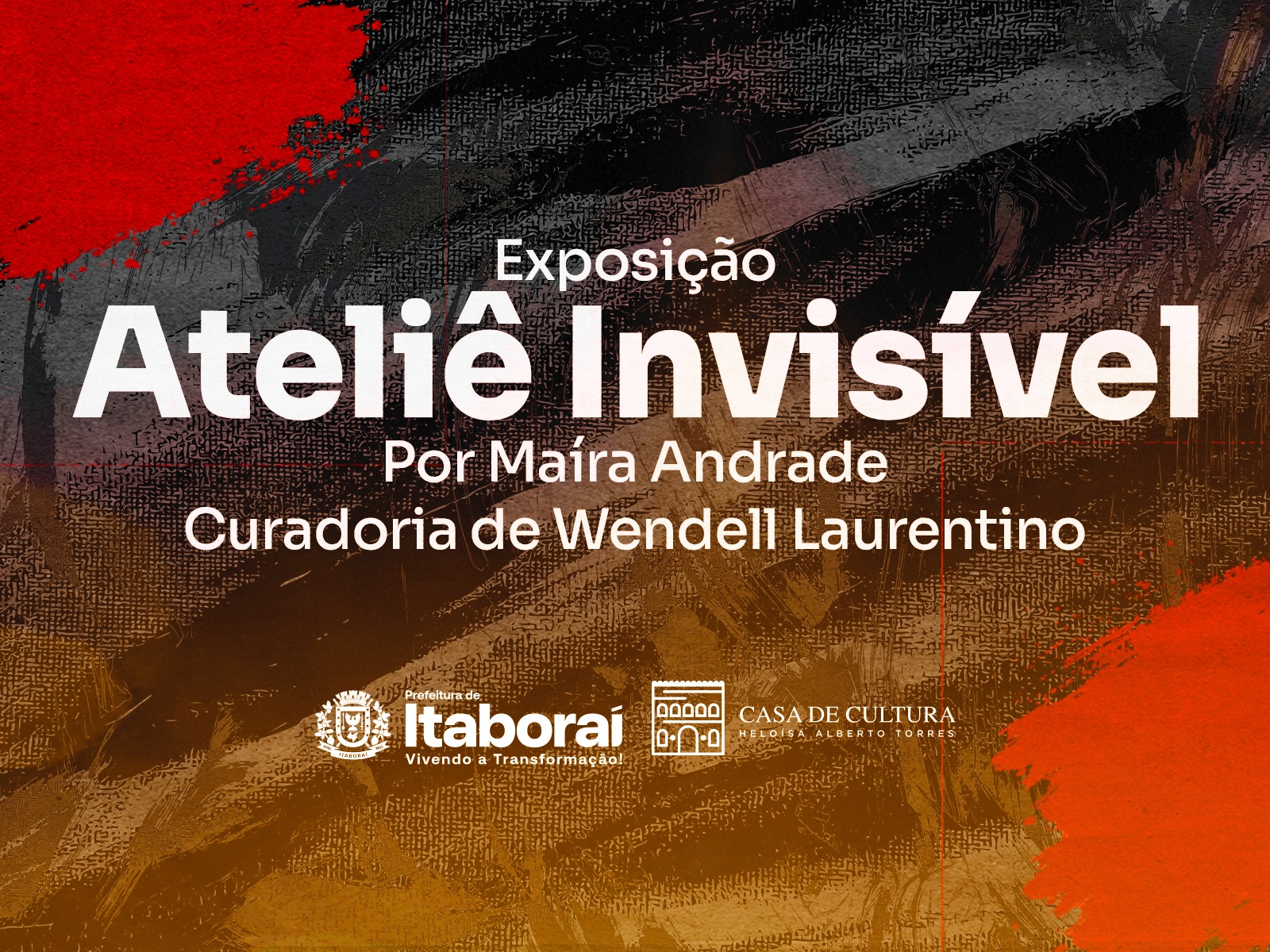 Casa de Cultura Heloísa Alberto Torres recebe exposição “Ateliê Invisível”, da artista Maíra Andrade