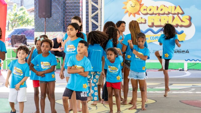 Maricá incentiva atividade física para crianças durante as férias escolares