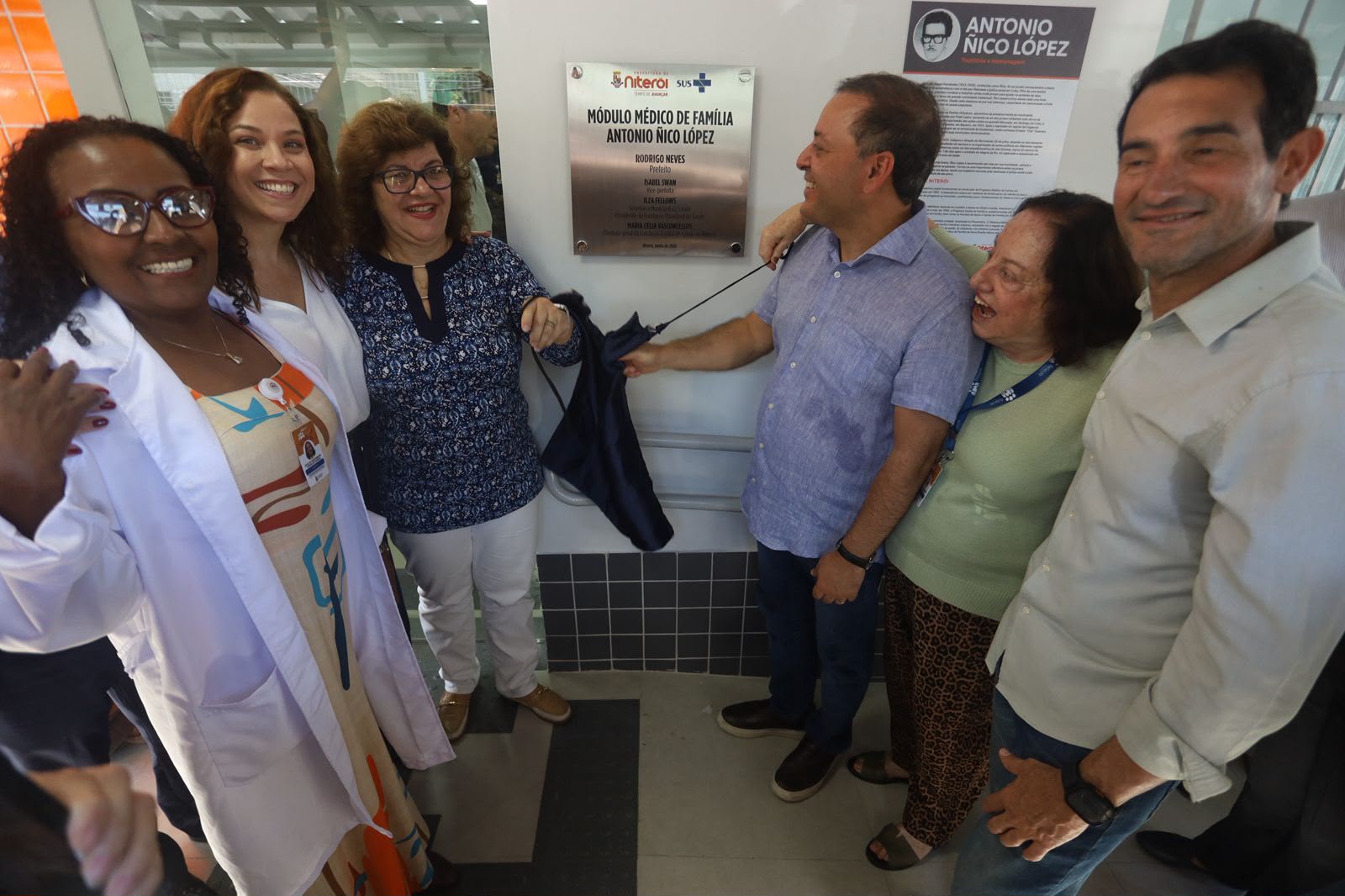 Prefeitura de Niterói entrega novo Módulo Médico de Família da Nova Brasília, na Engenhoca
