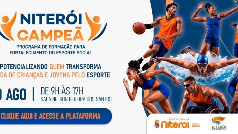 Prefeitura de Niterói lança programa inédito para capacitar entidades do terceiro setor na captação de recursos para projetos esportivos