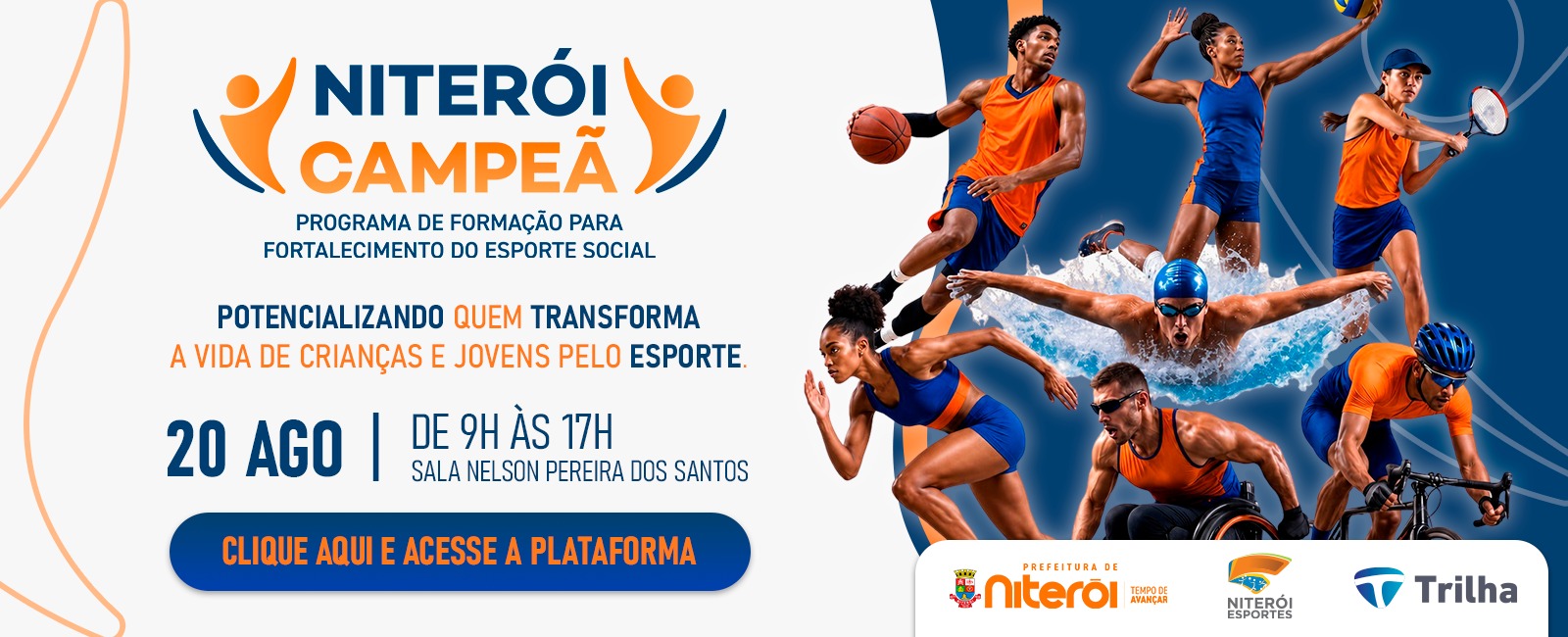 Prefeitura de Niterói lança programa inédito para capacitar entidades do terceiro setor na captação de recursos para projetos esportivos