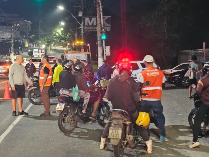 Fiscalização contra motos com escapamento irregular cresce 150% em Niterói