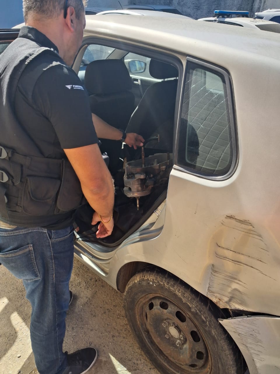 Operação integrada prende homem com motor de veículo furtado e reforça combate à receptação em Niterói