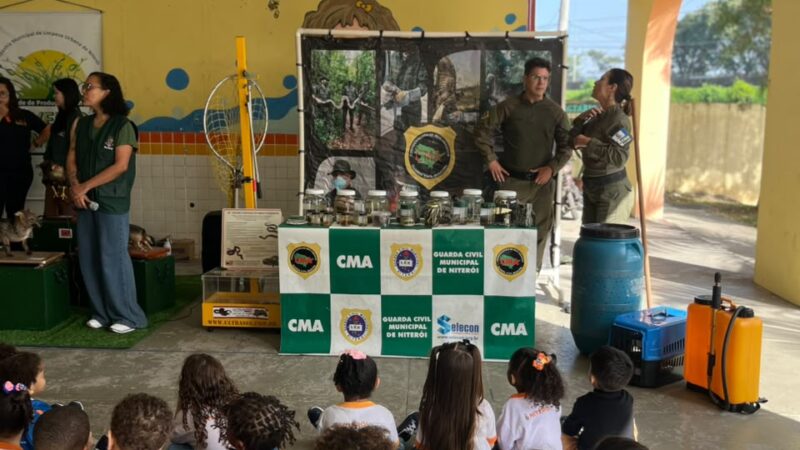 Educação ambiental aproxima crianças da biodiversidade de Niterói com atividades lúdicas e interativas 