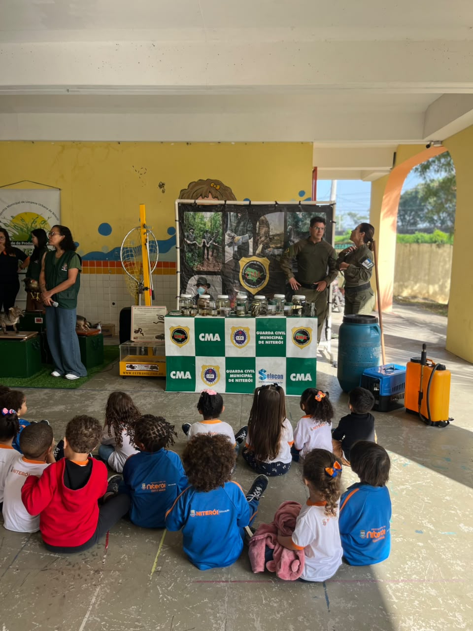 Educação ambiental aproxima crianças da biodiversidade de Niterói com atividades lúdicas e interativas 