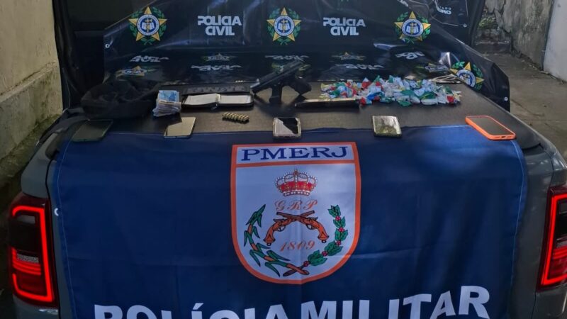 AÇÃO CONJUNTA DO 12º BPM E 79ª DP PRENDE SEIS ELEMENTOS NO SÍTIO DE FERRO, EM NITERÓI