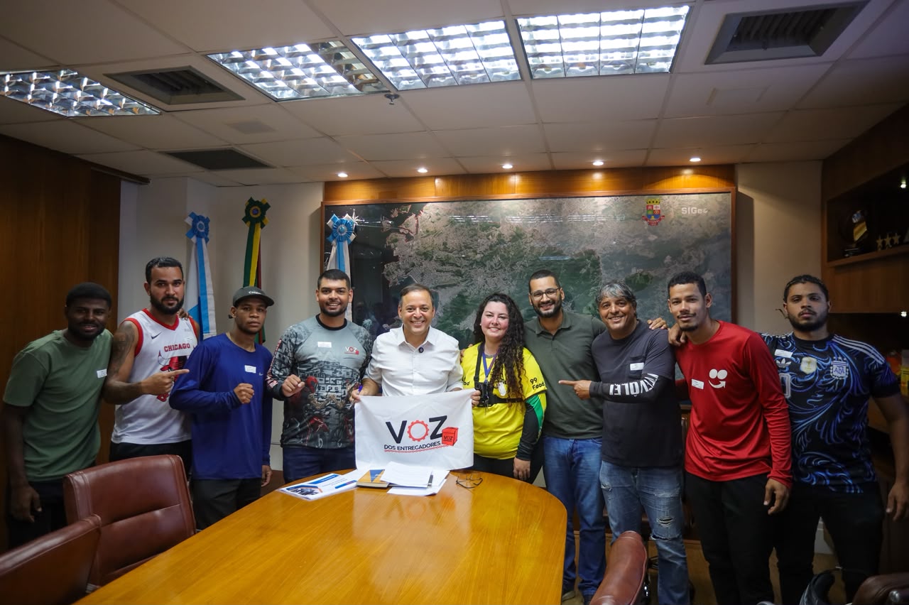 Prefeito Rodrigo Neves apresenta Programa de Apoio aos Entregadores para fortalecer a categoria em Niterói