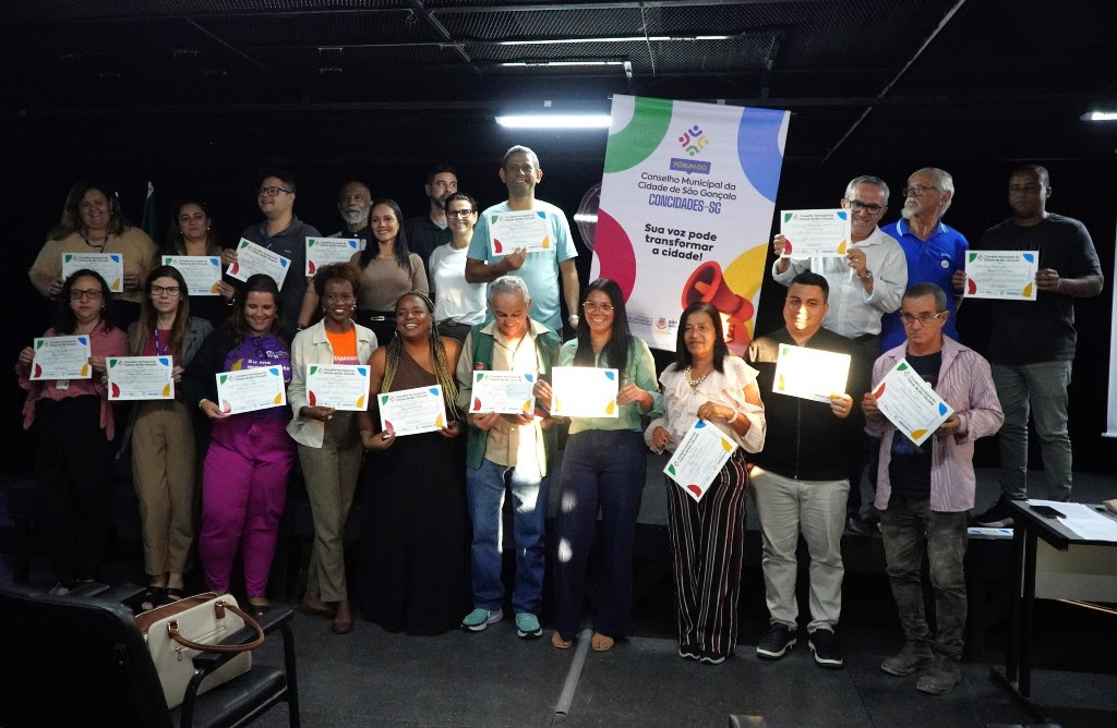 São Gonçalo realiza posse do Conselho Municipal da Cidade e inicia oficinas de revisão do Plano Diretor Participativo