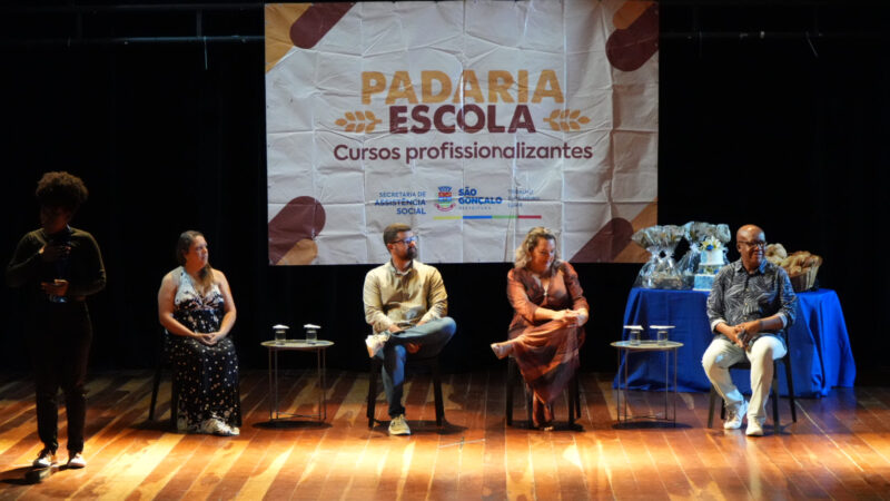São Gonçalo forma novos panificadores e confeiteiros pela Padaria Escola