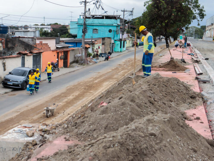 Ciclovia do MUVI começa a tomar forma no Jardim Catarina