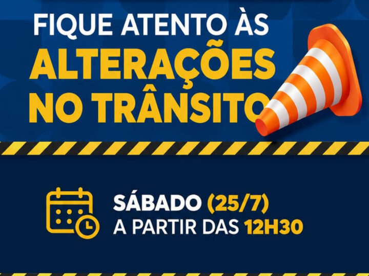 Prefeitura monta esquema especial de trânsito para realização da ‘Marcha Para Jesus 2026’